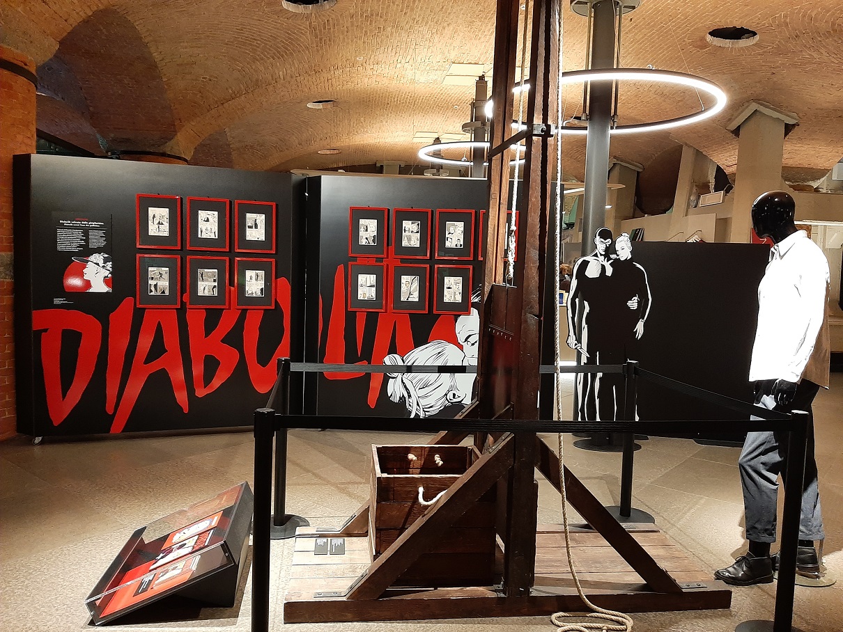 PASSIONE FUMETTI: Diabolik in mostra a Torino, dal fumetto al cinema -  CentoTorri